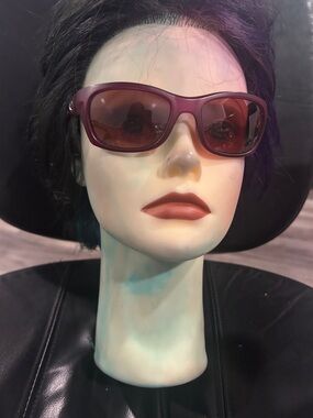 Costa Women's Burgundy Frame Sunglasses with Tinted Lenses